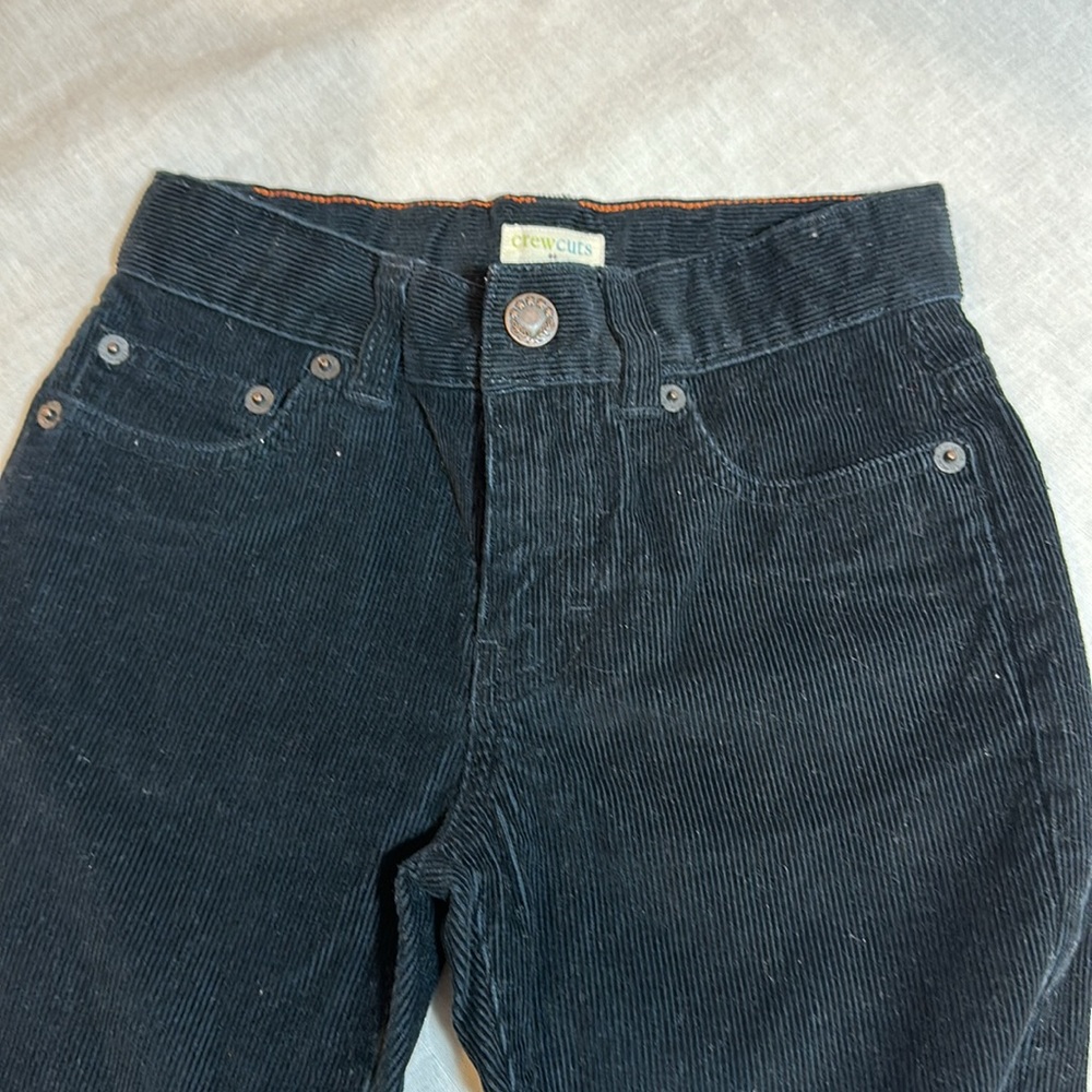 Crewcuts navy corduroy pants Size 5